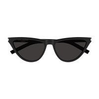 Occhiali da sole Saint Laurent Donna SL 550 SLIM001-BLACK-BLACK-BLACK56 - SL 550 SLIM001-BLACK-BLACK-BLACK56